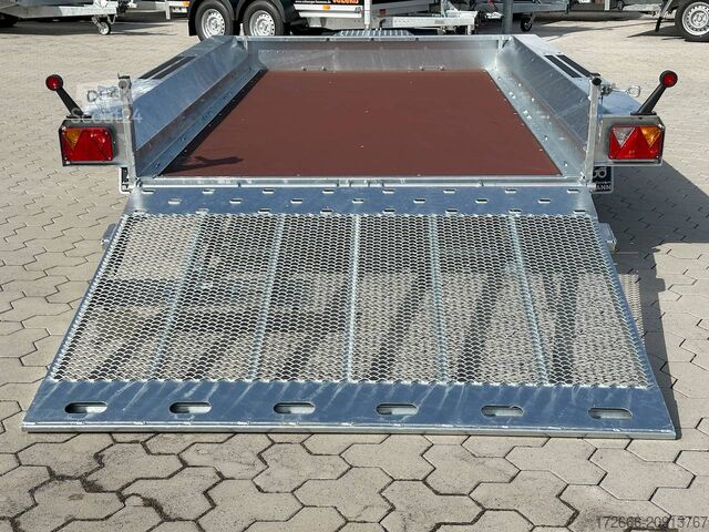 Utilaje de construcții Martz BAU-3 350/2 S 2,7T 350X182CM 2700KG BAUMASCHINENANHÄNGER