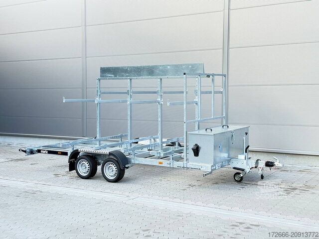 Máquinas de construção Martz SCAFF 480/2 S 3,5T 480X250CM 3500KG GERÜST TRANSPORTANHÄNGER
