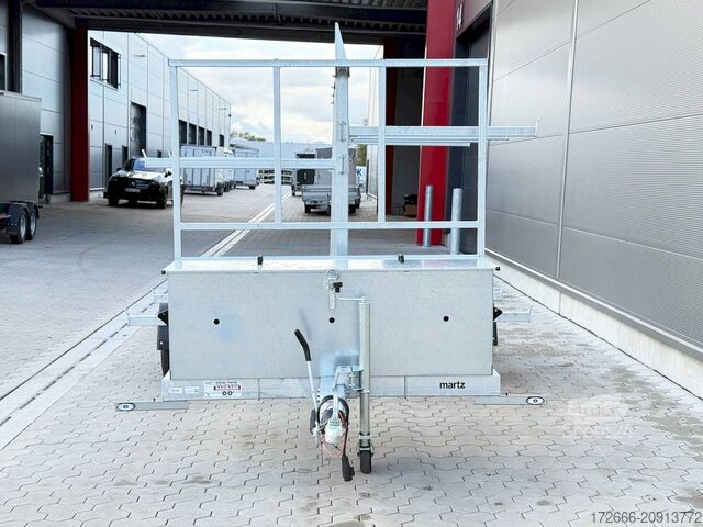 Máquinas de construção Martz SCAFF 480/2 S 3,5T 480X250CM 3500KG GERÜST TRANSPORTANHÄNGER
