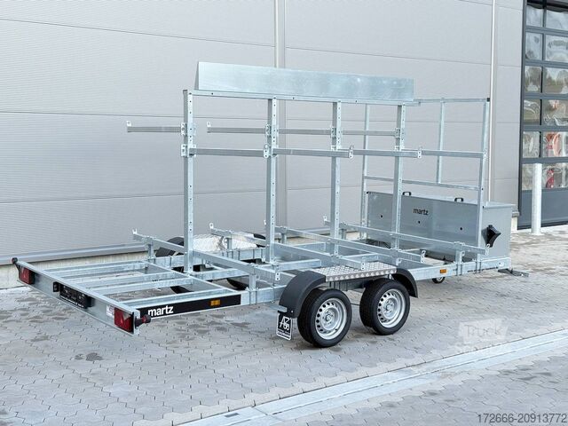 Máquinas de construção Martz SCAFF 480/2 S 3,5T 480X250CM 3500KG GERÜST TRANSPORTANHÄNGER