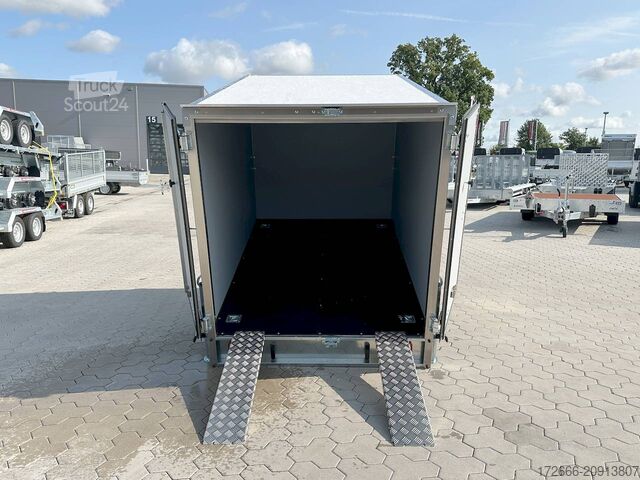 Kofferanhänger Martz SMART KARGO 235 0,75T | RAMPEN 223X147X146CM 750KG KOFFERANHÄNGER | KIPPBAR