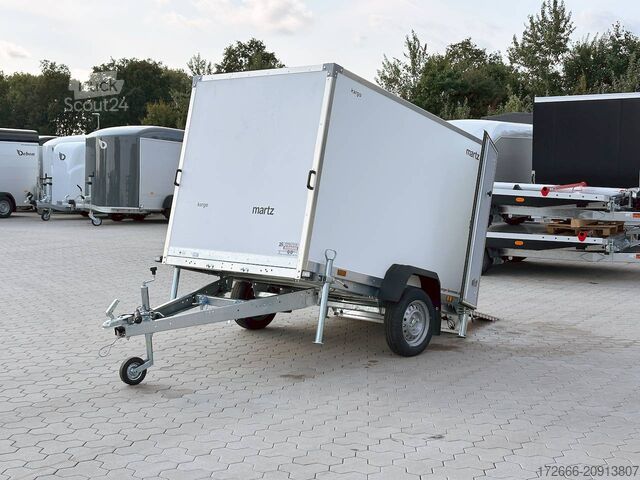 Kofferanhänger Martz SMART KARGO 235 0,75T | RAMPEN 223X147X146CM 750KG KOFFERANHÄNGER | KIPPBAR