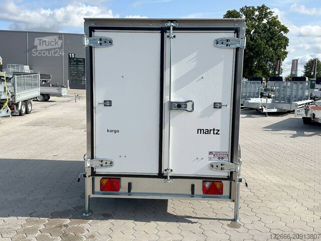 Kofferanhänger Martz SMART KARGO 235 0,75T | RAMPEN 223X147X146CM 750KG KOFFERANHÄNGER | KIPPBAR