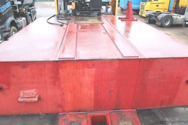 Tieflader-Sattelauflieger  COMETTO Semi-Tieflader 6 Achs - Teleskop Nr: 202
