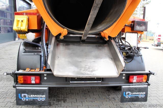 Säiliöperävaunu  Kutschke 10m³ Kipper Saug u.Druck INOX +ADR/GGVS