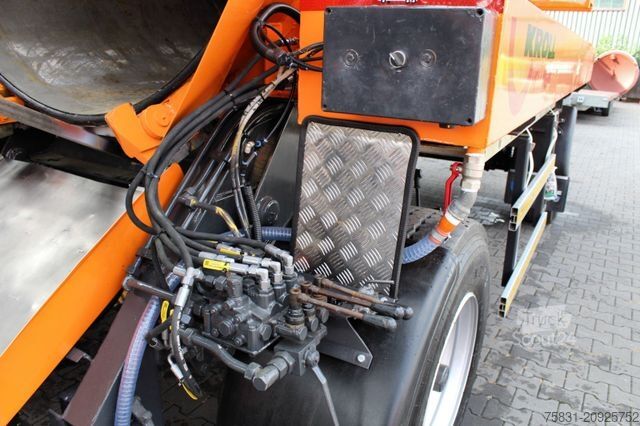 Säiliöperävaunu  Kutschke 10m³ Kipper Saug u.Druck INOX +ADR/GGVS