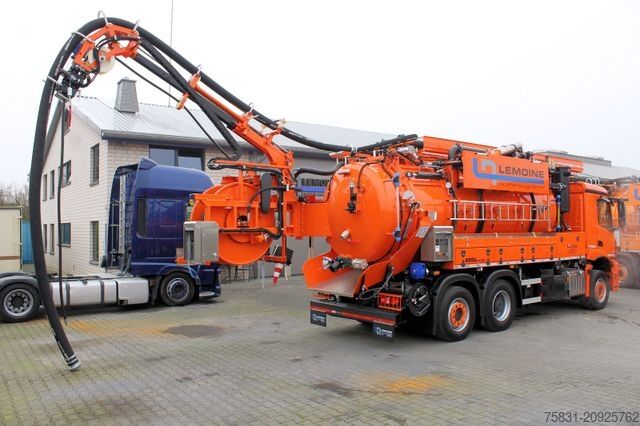 Autocisternă de vidanjare MERCEDES-BENZ AROCS 2846 6x2 Kroll 14m³ WRG Wasserrückgewinner