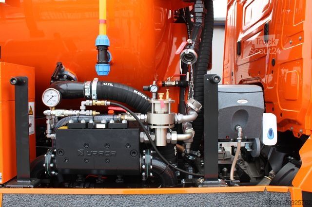 Autocisternă de vidanjare MERCEDES-BENZ AROCS 2846 6x2 Kroll 14m³ WRG Wasserrückgewinner