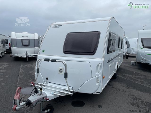 Caravane KNAUS Südwind 500 FU White Edition 1500 kg / Fahrradtr