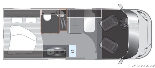 Camping-car ROADFANS Hopper 600 Modell 2026 / Automatik / Navigation