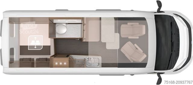 Camping-car KNAUS BoxLife 600 DQ Platinum Selection Modell 2025 /