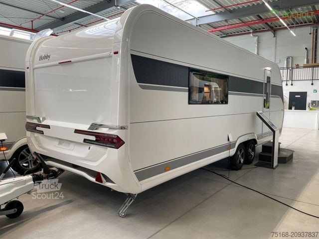 Husvagn HOBBY Maxia 660 WQM Abverkauf / 2200 kg Achse