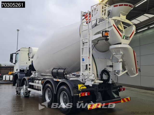 Mixer Mercedes Arocs 4142 8X4 12m3 Stetter Mixer Euro 6