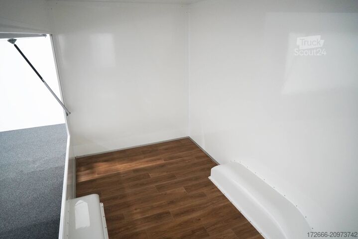 Reboque de venda Blyss HB20421HT | PREMIUM AERO | WEISS 400X200X230CM 2000KG VERKAUFSANHÄNGER