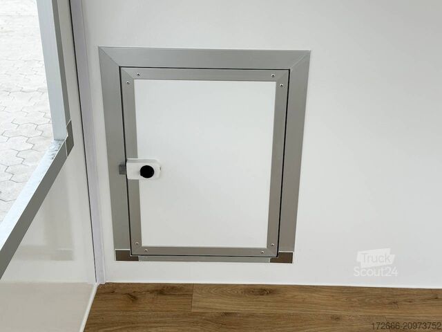 Reboque de venda Blyss H25522HTN | WEISS 520X223X230CM 2500KG VERKAUFSANHÄNGER | 2X VERKAUFSKLAPPE