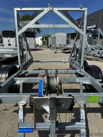 Laidų būgnų priekaba Blyss KTT 35 280X160CM 3500KG KABELTROMMELANHÄNGER