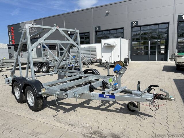 Laidų būgnų priekaba Blyss KTT 35 280X160CM 3500KG KABELTROMMELANHÄNGER