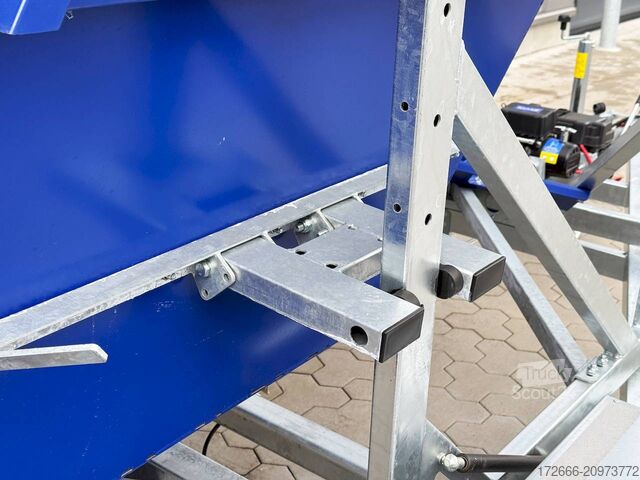 Remorque porte-touret de câble Blyss KTT 35 V2L | E-WINDE | CONTAINER 280X165CM 3500KG KABELTROMMELANHÄNGER