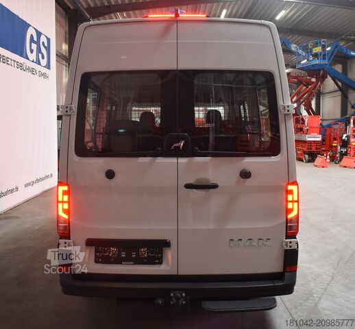 Fourgon surélevé MAN TGE 3.180