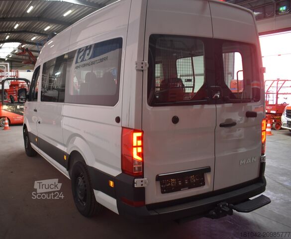 Fourgon surélevé MAN TGE 3.180