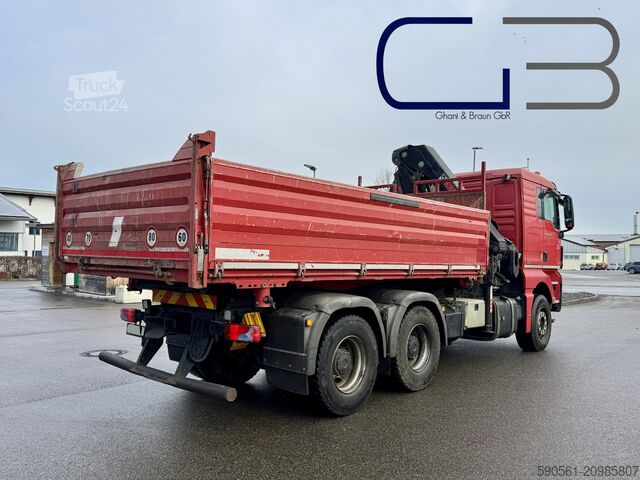 Damperli kamyon MAN TGX 26.480 6x4 BB Hiab 244 E-5 HIDUO