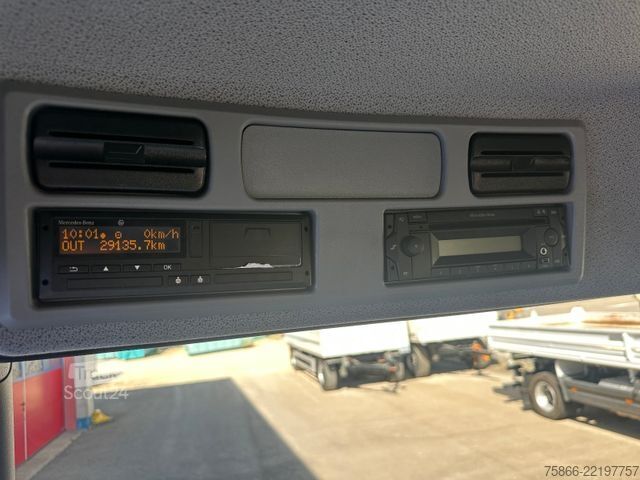 Żuraw samochodowy MERCEDES-BENZ 1224 K Atego 2 Seiten Kipper Hiab 078 X Duo