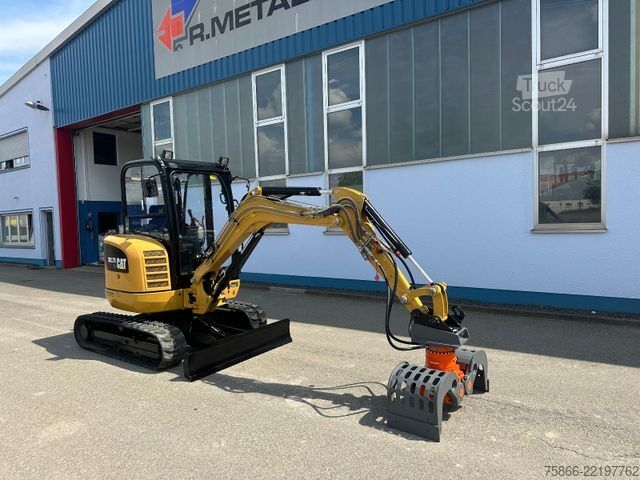 Miniescavatore CATERPILLAR 302.7 Powertilt Löffelpaket Sortiergreifer