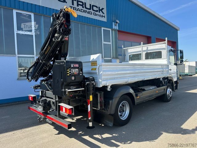 Basculantă MERCEDES-BENZ 1224 K Atego 2 Seiten Kipper Hiab 078 X Duo