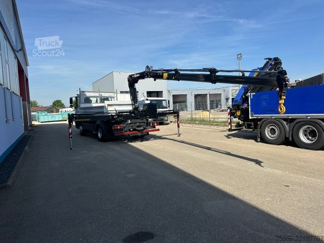 Basculantă MERCEDES-BENZ 1224 K Atego 2 Seiten Kipper Hiab 078 X Duo
