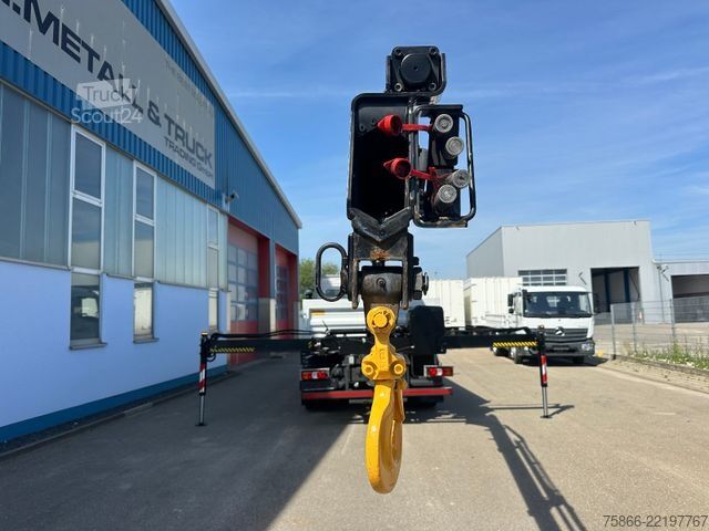 Basculantă MERCEDES-BENZ 1224 K Atego 2 Seiten Kipper Hiab 078 X Duo