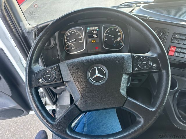 Basculantă MERCEDES-BENZ 1224 K Atego 2 Seiten Kipper Hiab 078 X Duo