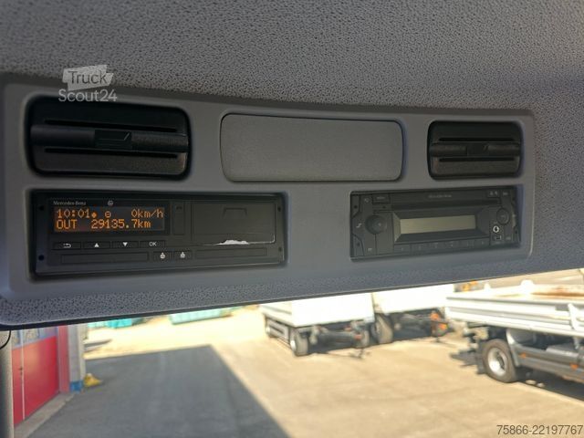 Basculantă MERCEDES-BENZ 1224 K Atego 2 Seiten Kipper Hiab 078 X Duo