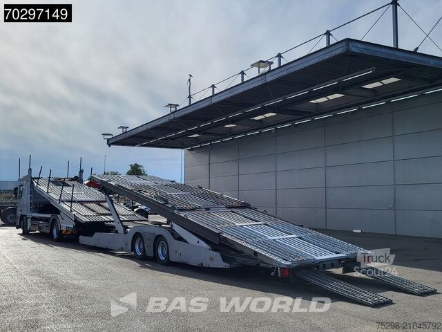 Biltransport varebil Mercedes Actros 1848 Actros 4X2 Lohr car transporter Ret...