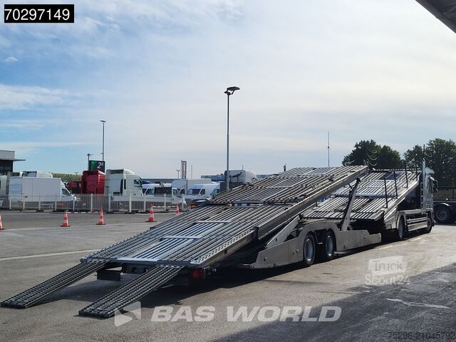 Biltransport varebil Mercedes Actros 1848 Actros 4X2 Lohr car transporter Ret...
