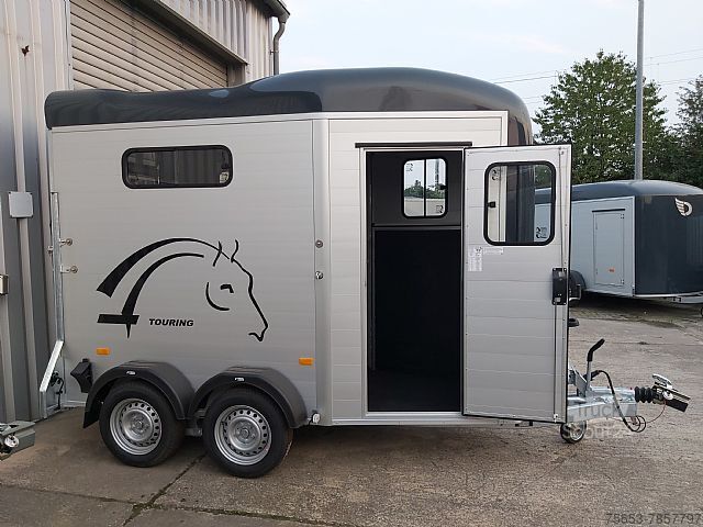 Aanhangwagen (auto) Cheval Liberté single Horsetrailer Touring One Frontexit Pullman