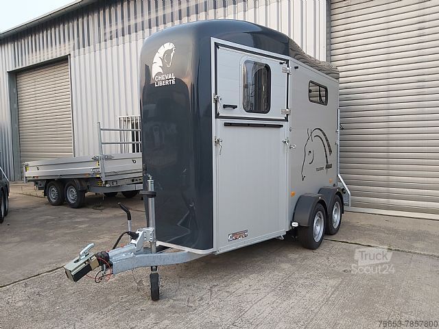Arklių priekaba Cheval Liberté Touring One single Horse Trailer Frontexit Pullman