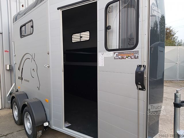 Arklių priekaba Cheval Liberté Touring One single Horse Trailer Frontexit Pullman