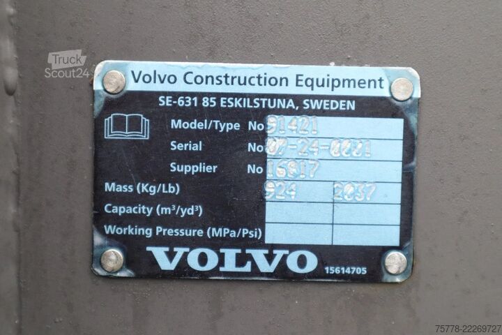 Horquilla portapalets Volvo 91421 | STONE FORKS | VORKENBORD | GABEL | L150...