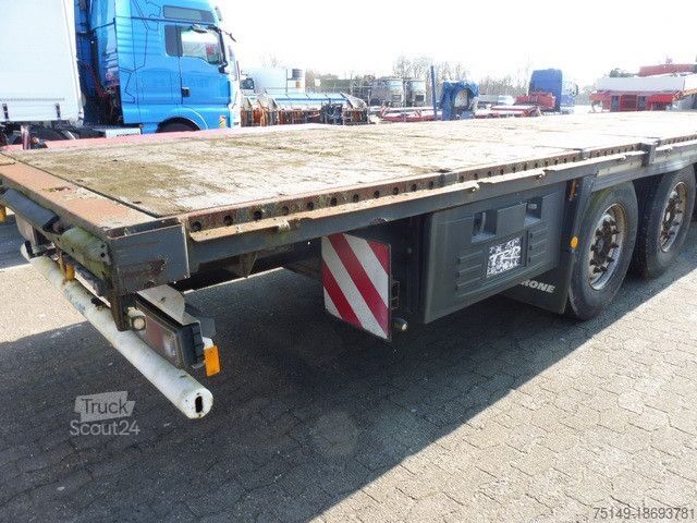 Open oplegger KRONE SD, Plattform, Multi-Lock-Rahmen, Luft-Lift