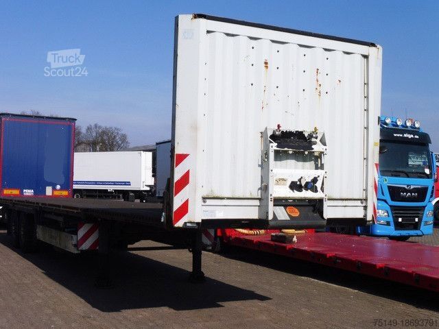 Werkplatform oplegger KRONE SD, Pritsche, Multi-Lock-Rahmen, Luft-Lift