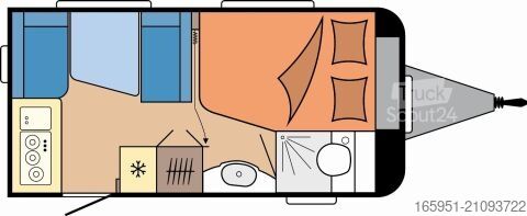 Τροχόσπιτο Hobby De Luxe 400 SFe Mod.2026 Auflastung 1500kg