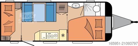 Τροχόσπιτο Hobby De Luxe 540 KMFe IC Sondermodell/ Mover ETS FH