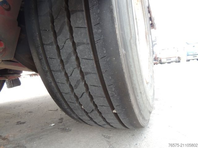 Auflieger mit Arbeitsbühne VAN HOOL plateau (Kooiaap, moffet, stapler anschluss)