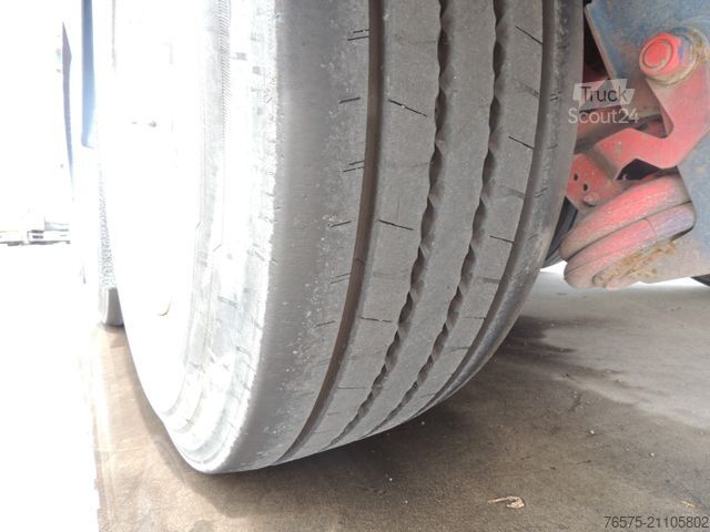 Auflieger mit Arbeitsbühne VAN HOOL plateau (Kooiaap, moffet, stapler anschluss)