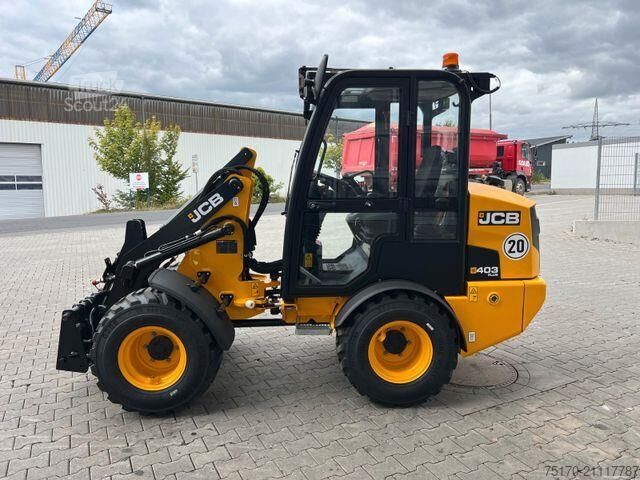 Nakladač JCB 403 Plus / Neufahrzeug / 2025 / Gabel / Schaufel
