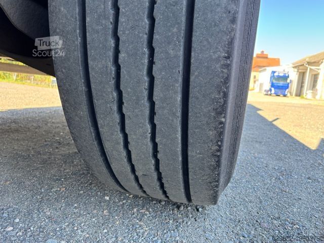 Werkplatform oplegger SCHMITZ CARGOBULL 2x Lenkachse*Stahltransporte*Heck ausziehbar