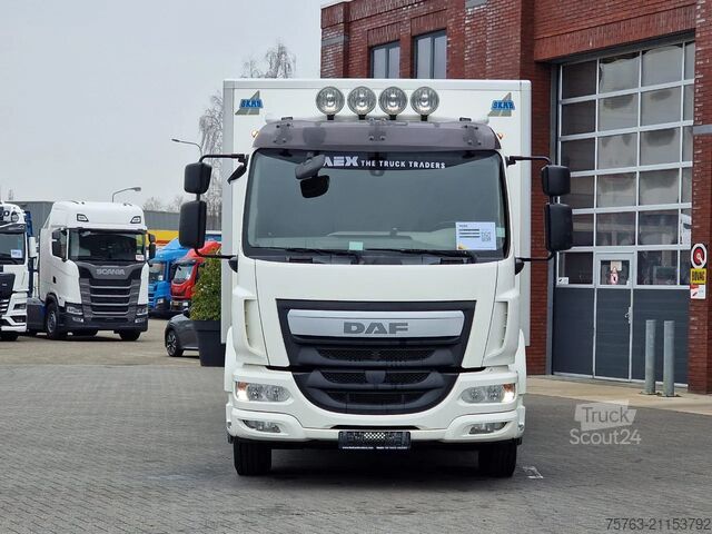 Gekoeld/bevroren transport DAF LF 16.260 4x2 Frigo Hultstein  - Zepro loadlift...