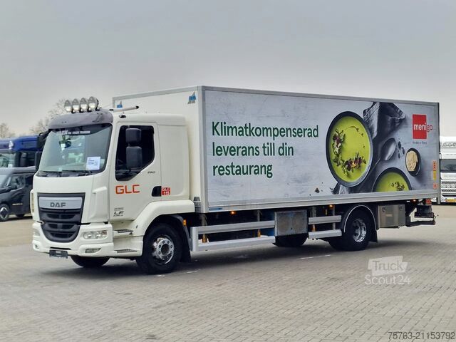 Gekoeld/bevroren transport DAF LF 16.260 4x2 Frigo Hultstein  - Zepro loadlift...