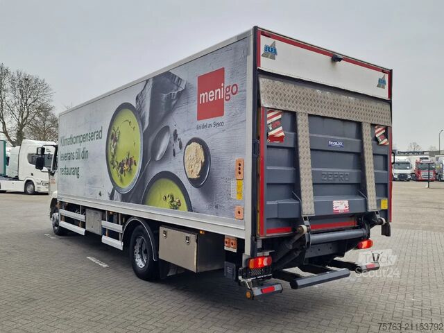 Gekoeld/bevroren transport DAF LF 16.260 4x2 Frigo Hultstein  - Zepro loadlift...