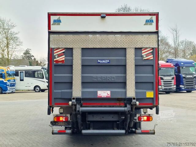 Gekoeld/bevroren transport DAF LF 16.260 4x2 Frigo Hultstein  - Zepro loadlift...